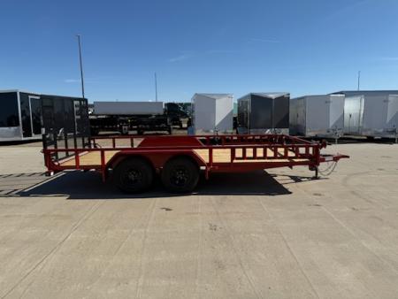 New 2026 Load Trail UE8316032 7X16 Utility Trailer