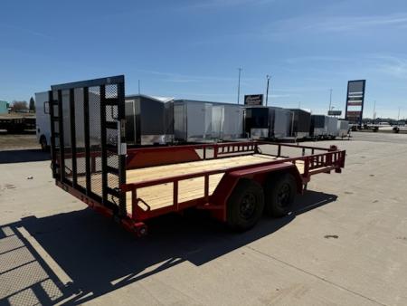 New 2026 Load Trail UE8316032 7X16 Utility Trailer