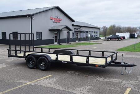 New 2026 HTC 7x18 7K Utility Trailer