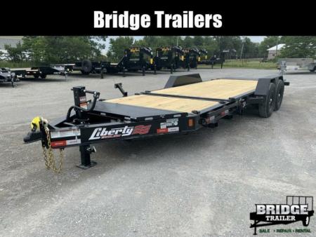 New 2026 Liberty LT14K83X20SPB8WF (83  X 20') 14K Partial Tilt Equipment Trailer