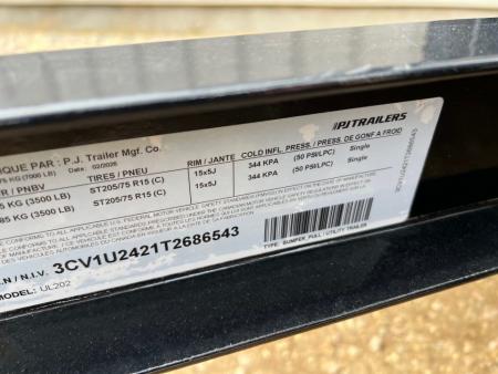 New 2026 PJ Trailers 20' Utility UL Utility Trailer