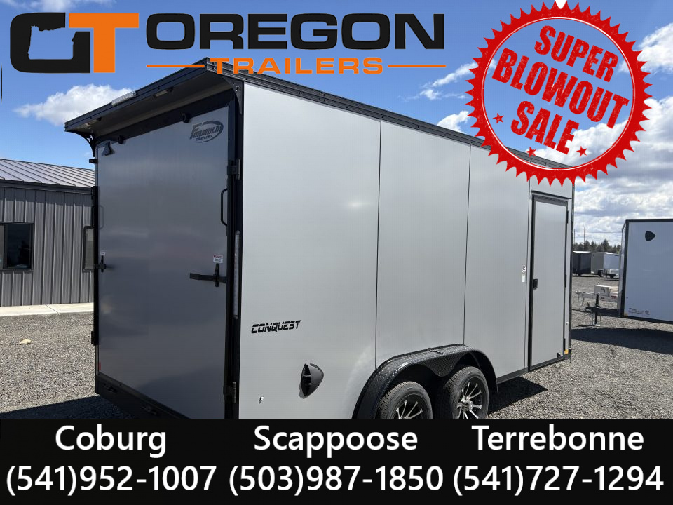 New 7.5X16 TA 7K Formula Enclosed Cargo