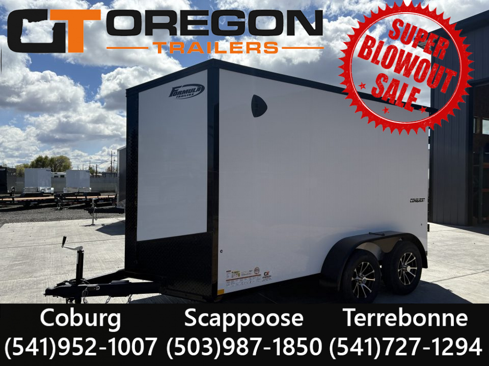 New 6x12 TA 7K Formula Enclosed Cargo