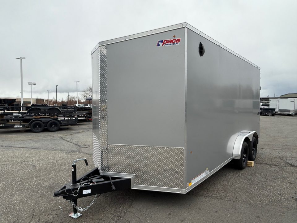 New 2026 Pace American 7.5X16 7K Cargo / Enclosed Trailer