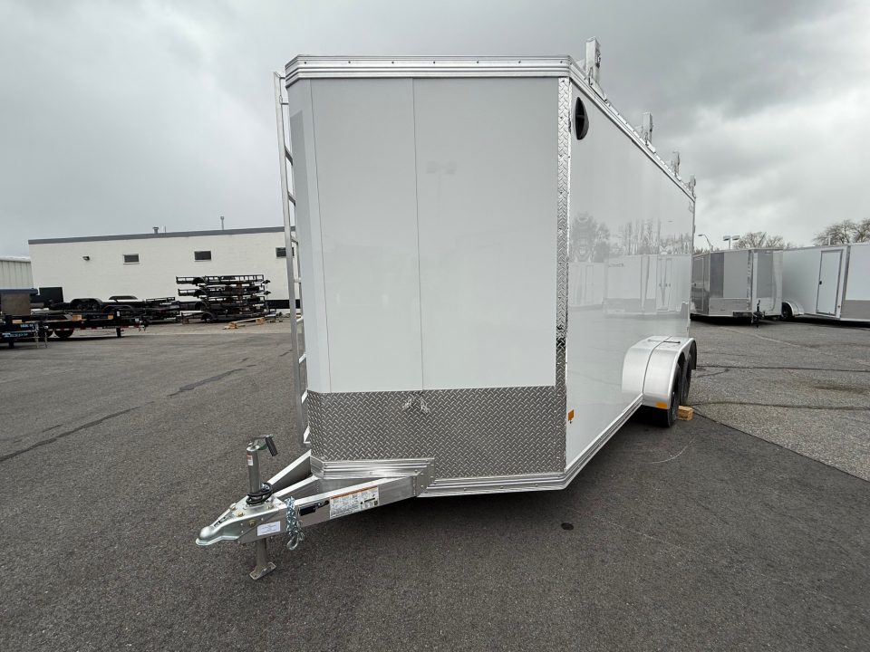 New 2026 ALCOM 7X16 CONTRACTOR Cargo / Enclosed Trailer