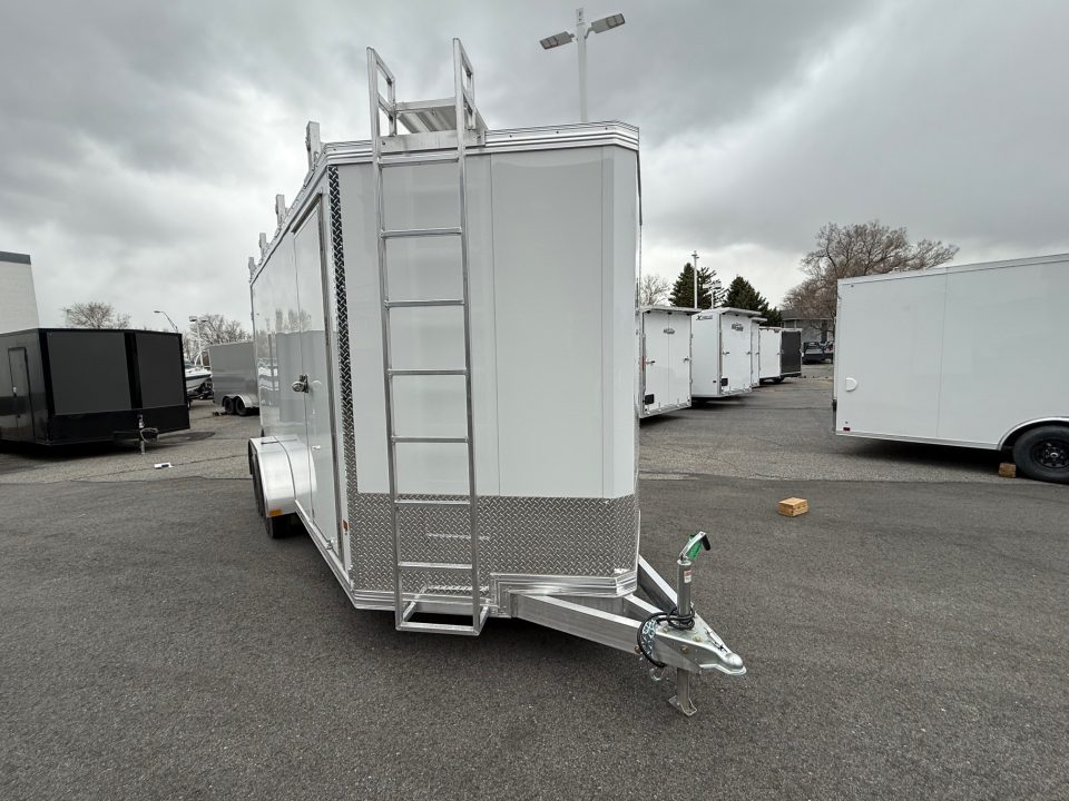 New 2026 ALCOM 7X16 CONTRACTOR Cargo / Enclosed Trailer