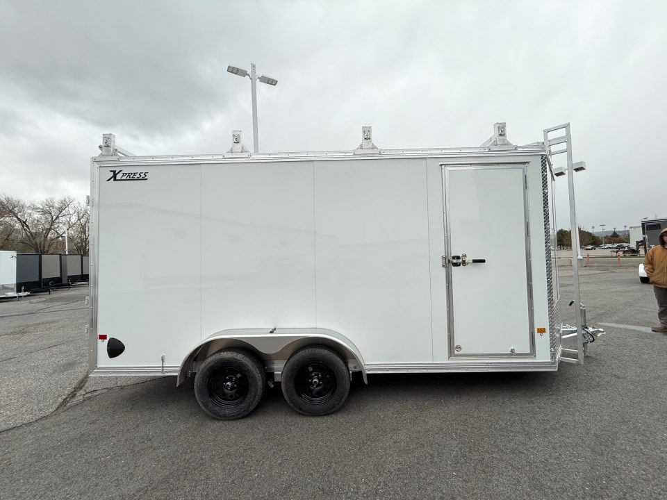 New 2026 ALCOM 7X16 CONTRACTOR Cargo / Enclosed Trailer