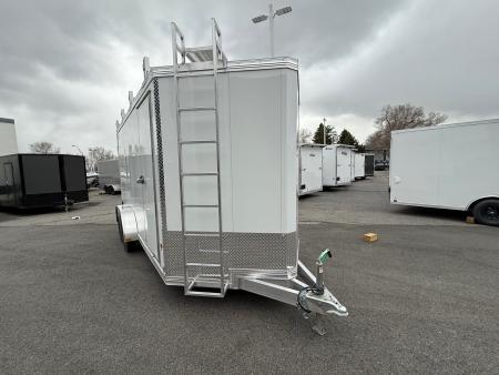 New 2026 ALCOM 7X16 CONTRACTOR Cargo / Enclosed Trailer