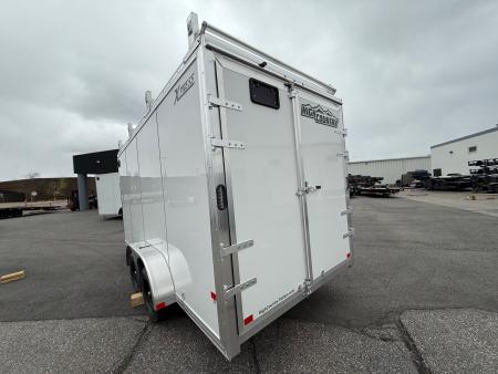 New 2026 ALCOM 7X16 CONTRACTOR Cargo / Enclosed Trailer
