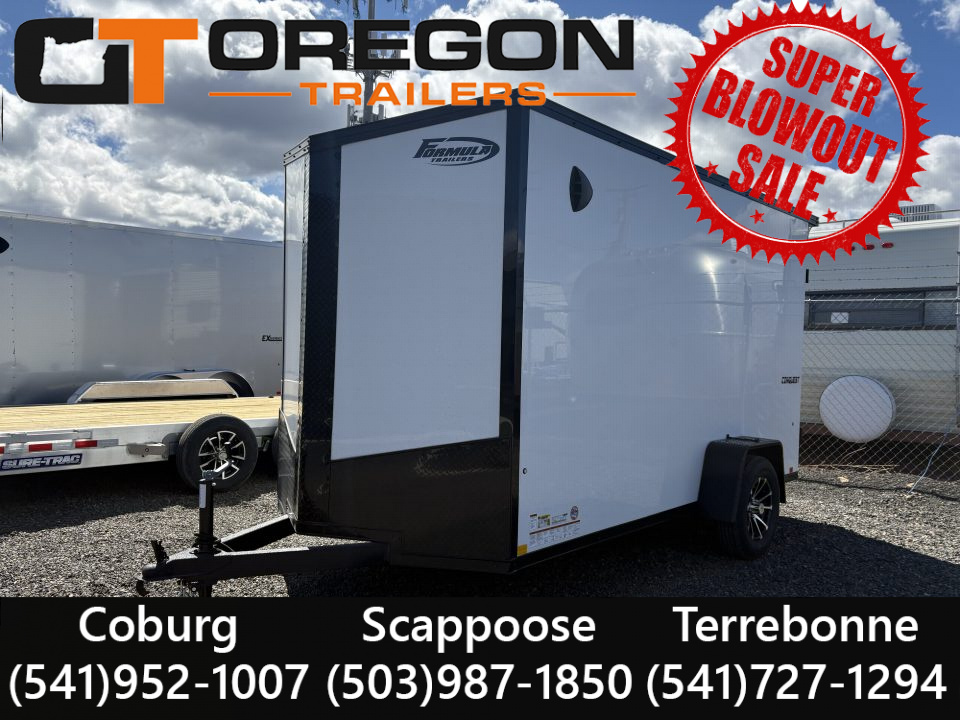 New 6x12 3K Formula Enclosed Cargo