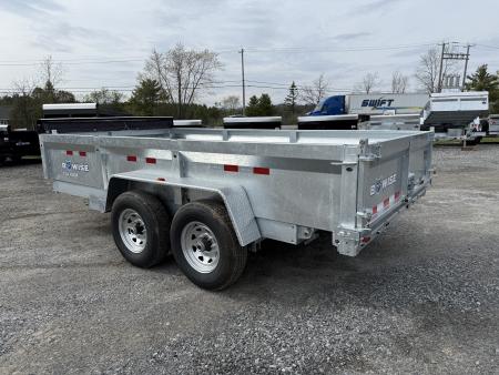 New 2026 BWISE DT714LP-LE-14 Dump Trailer