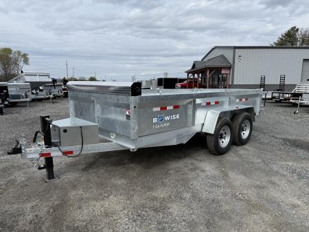 New 2026 BWISE DT714LP-LE-14 Dump Trailer
