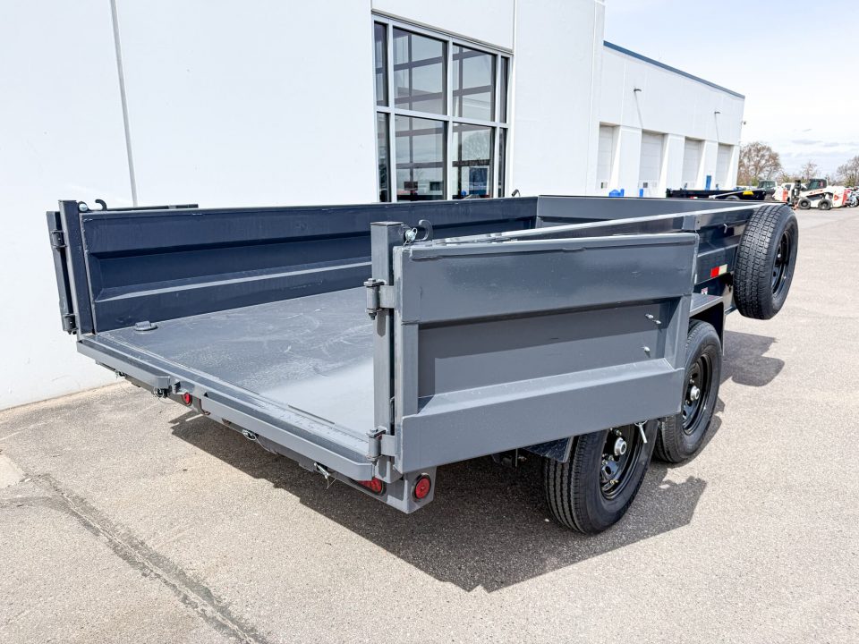 New DWB 83X14 14.9K DUMP TRAILER - GRAY
