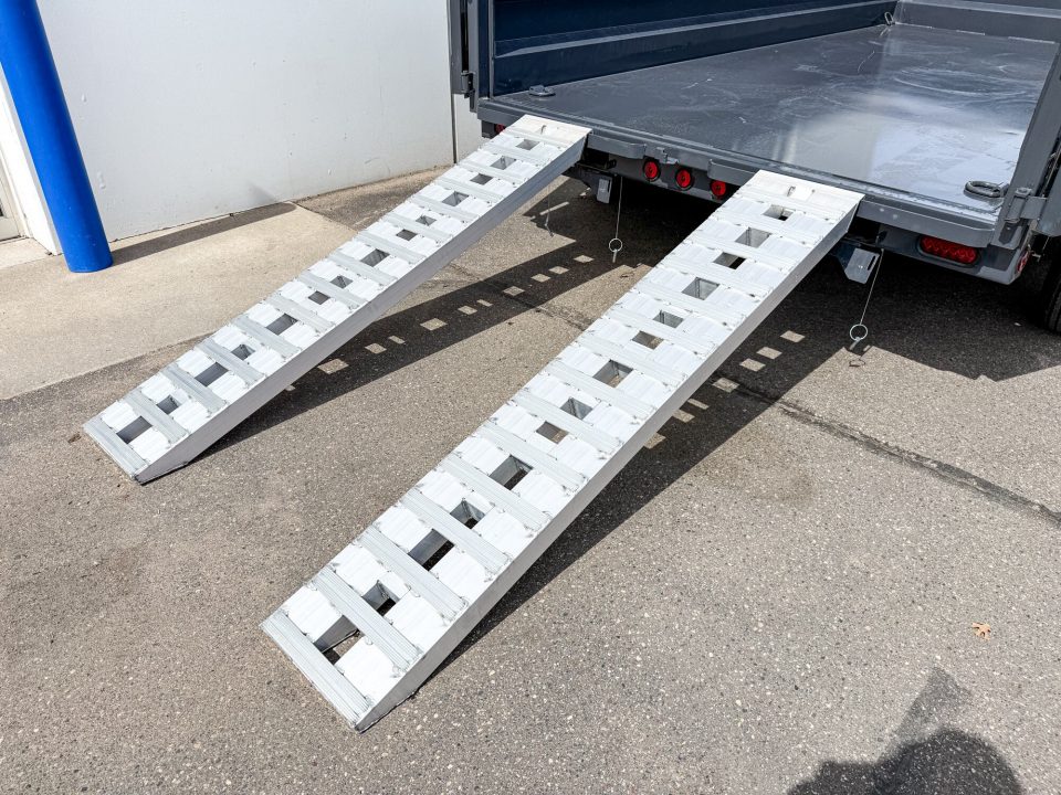 New DWB 83X14 14.9K DUMP TRAILER - GRAY