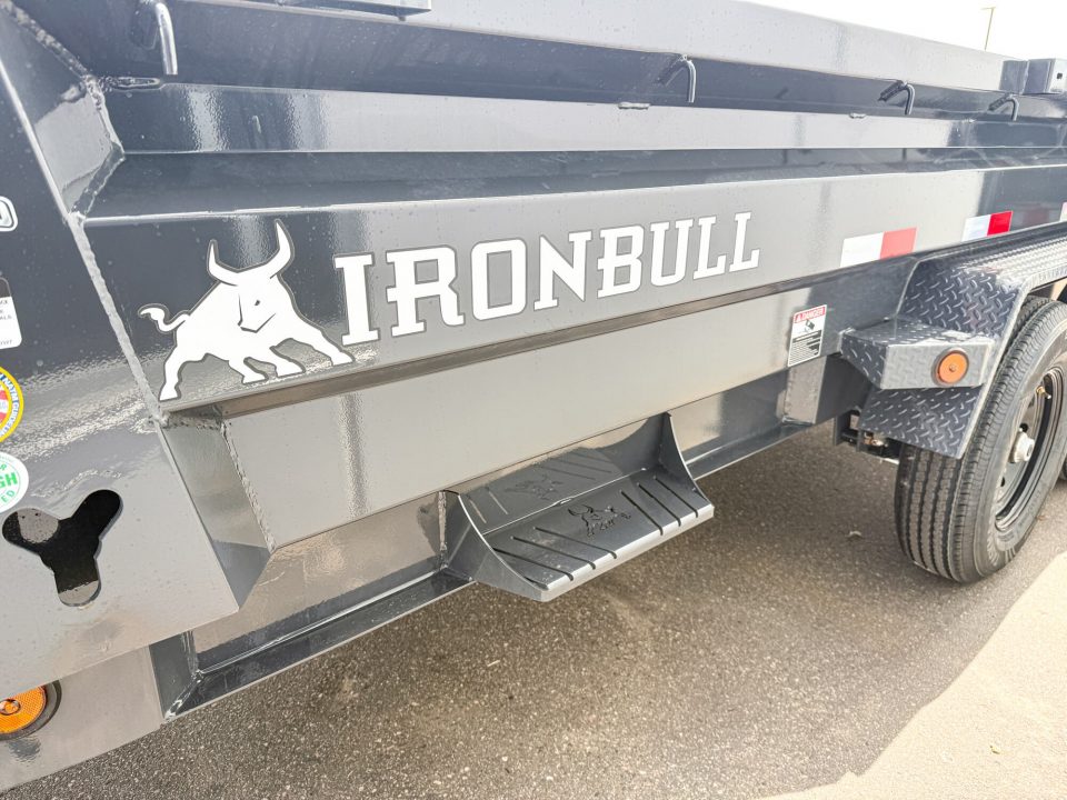 New DWB 83X14 14.9K DUMP TRAILER - GRAY