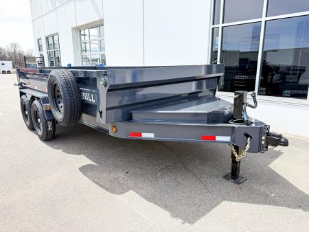 New DWB 83X14 14.9K DUMP TRAILER - GRAY