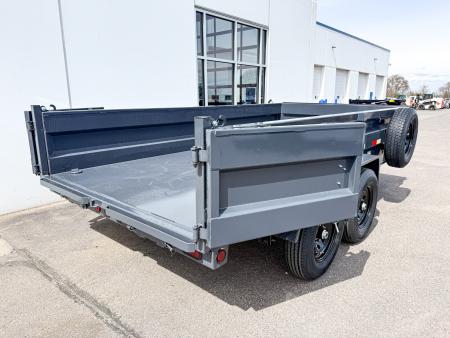 New DWB 83X14 14.9K DUMP TRAILER - GRAY