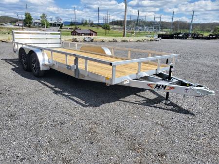 New 2026 H&H Trailers Utility Trailer Aluminum / 82"x18' / 7000 GVWR