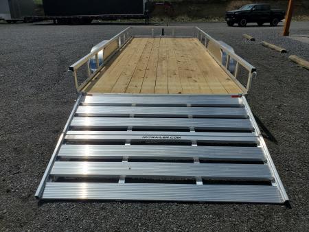 New 2026 H&H Trailers Utility Trailer Aluminum / 82"x18' / 7000 GVWR