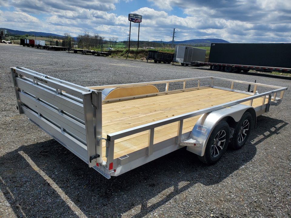 New 2026 H&H Trailers Utility Trailer Aluminum / 82"x18' / 7000 GVWR
