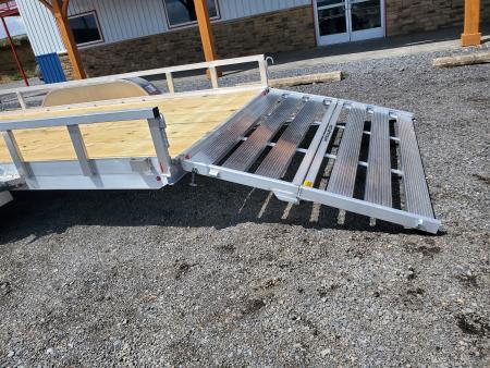 New 2026 H&H Trailers Utility Trailer Aluminum / 82"x18' / 7000 GVWR