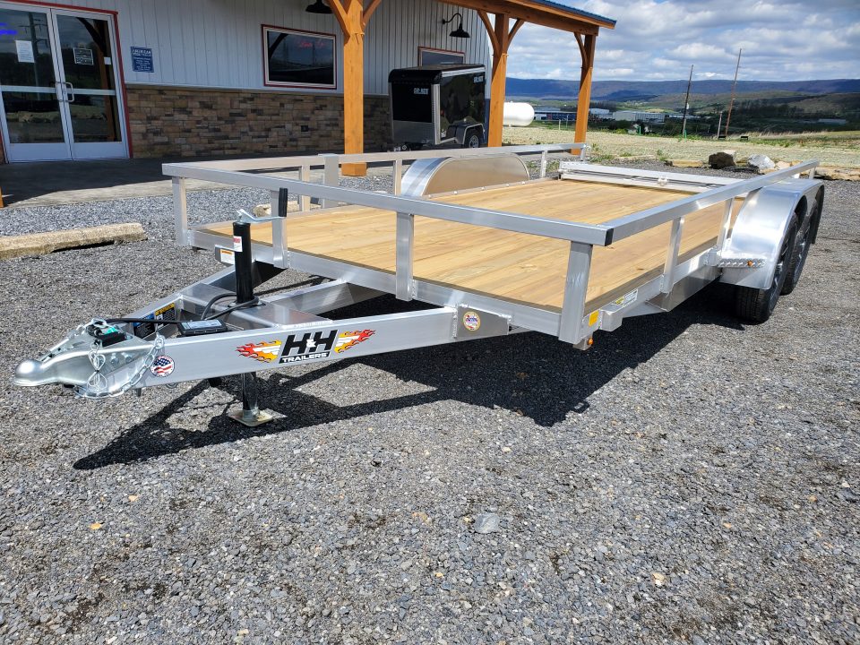 New 2026 H&H Trailers Utility Trailer Aluminum / 82"x16' / 7000 GVWR