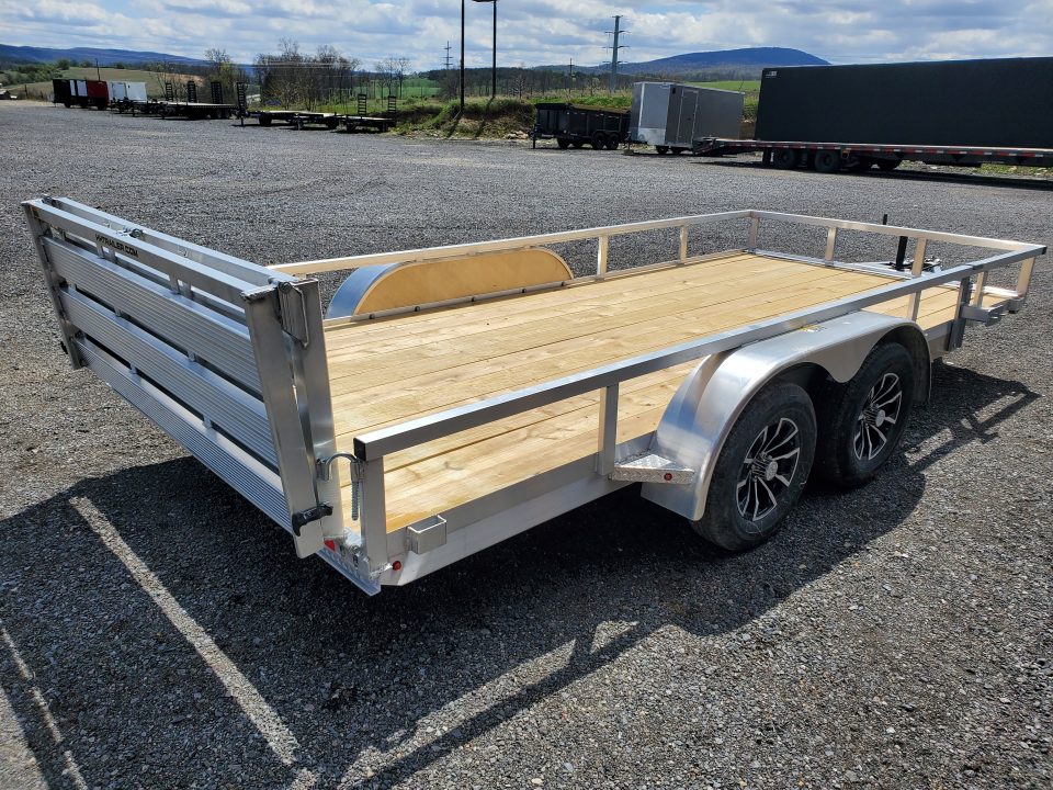 New 2026 H&H Trailers Utility Trailer Aluminum / 82"x16' / 7000 GVWR