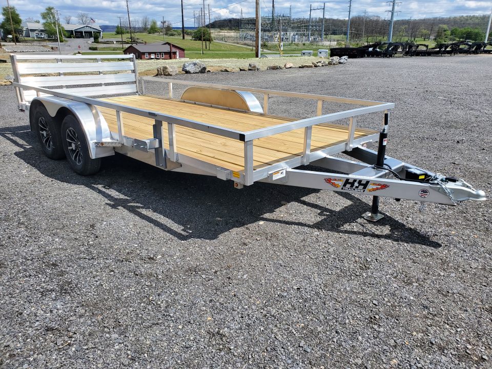 New 2026 H&H Trailers Utility Trailer Aluminum / 82"x16' / 7000 GVWR