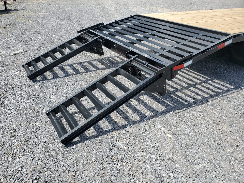 New 2026 H&H Trailers Deckover Trailer / 102"X 24'+4' / Dove Tail / 14000 GVWR