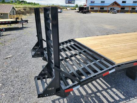 New 2026 H&H Trailers Deckover Trailer / 102"X 24'+4' / Dove Tail / 14000 GVWR