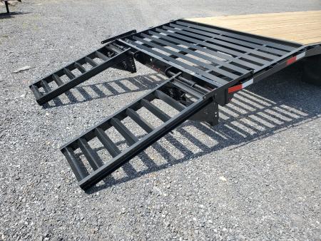 New 2026 H&H Trailers Deckover Trailer / 102"X 24'+4' / Dove Tail / 14000 GVWR