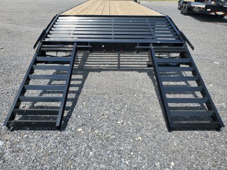 New 2026 H&H Trailers Deckover Trailer / 102"X 24'+4' / Dove Tail / 14000 GVWR