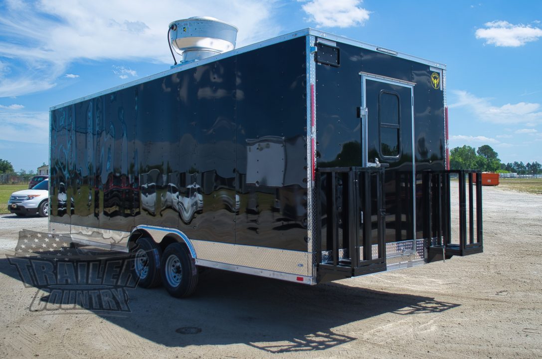New 2026 Elite Cargo 8.5 x 24 Tandem Axle Vending Trailer, Ready for Equipment