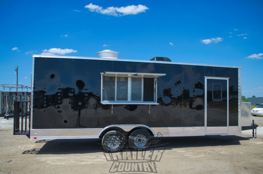 New 2026 Elite Cargo 8.5 x 24 Tandem Axle Vending Trailer, Ready for Equipment
