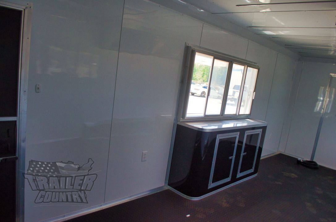 New 2026 Elite Cargo 8.5 x 24 Tandem Axle Vending Trailer, Ready for Equipment
