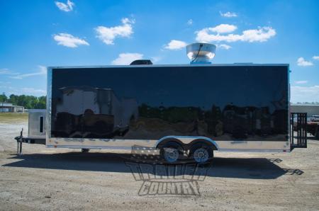New 2026 Elite Cargo 8.5 x 24 Tandem Axle Vending Trailer, Ready for Equipment