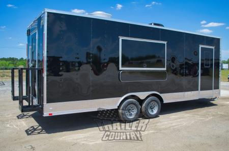 New 2026 Elite Cargo 8.5 x 24 Tandem Axle Vending Trailer, Ready for Equipment