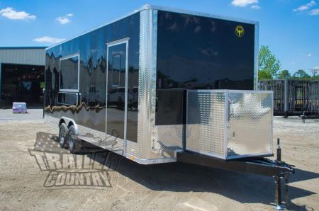 New 2026 Elite Cargo 8.5 x 24 Tandem Axle Vending Trailer, Ready for Equipment