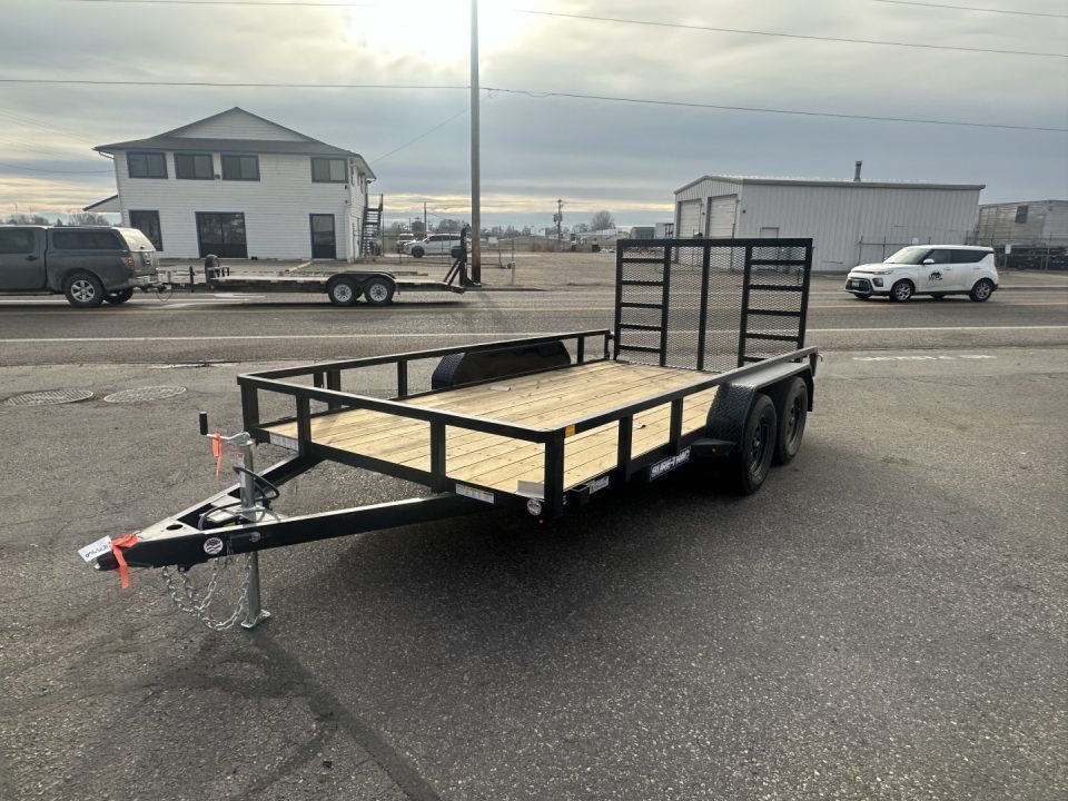 New 2026 Sure-Trac 7X14 7K Utility Trailer
