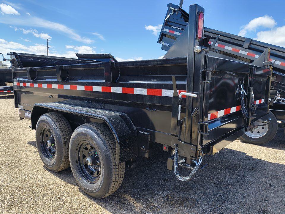 New 2026 Sure-Trac 7X12 12K HD TELESCOPIC Dump Trailer