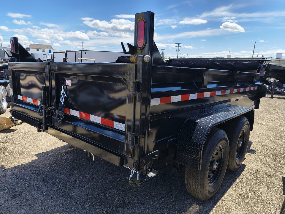 New 2026 Sure-Trac 7X12 12K HD TELESCOPIC Dump Trailer