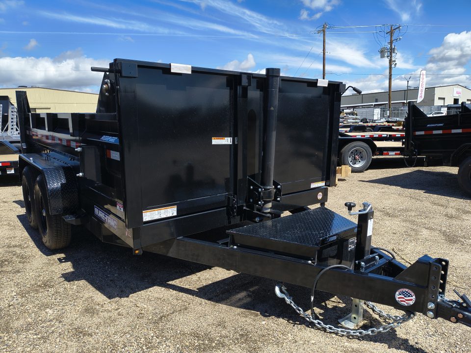 New 2026 Sure-Trac 7X12 12K HD TELESCOPIC Dump Trailer