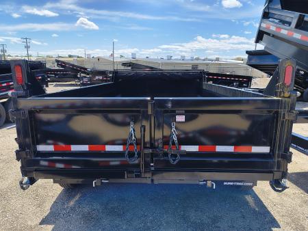 New 2026 Sure-Trac 7X12 12K HD TELESCOPIC Dump Trailer