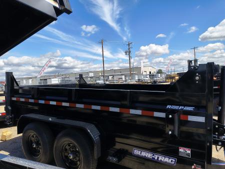 New 2026 Sure-Trac 7X12 12K HD TELESCOPIC Dump Trailer