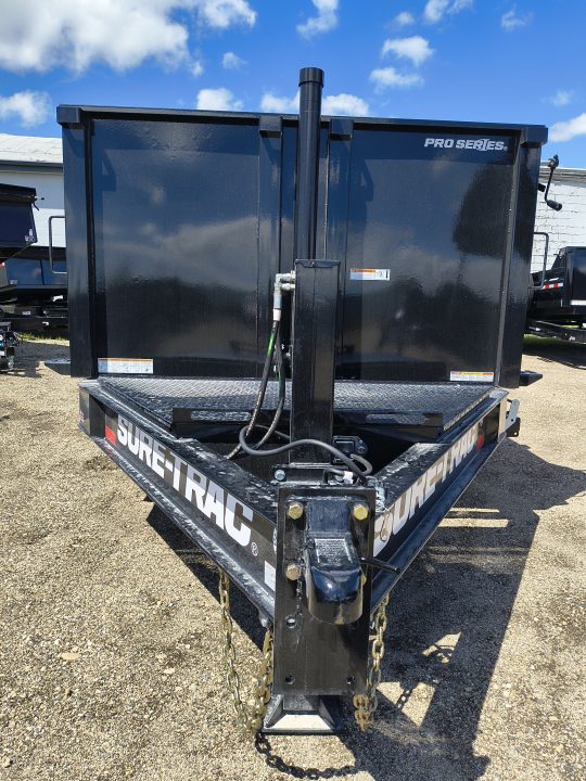 New 2026 Sure-Trac 7X16 17.6K 3' PRO SER TELESCOPIC Dump Trailer
