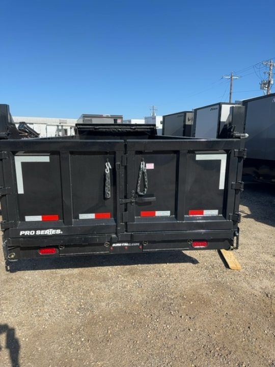 New 2026 Sure-Trac 7X16 17.6K 3' PRO SER TELESCOPIC Dump Trailer