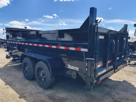 New 2026 Sure-Trac 7X16 17.6K 3' PRO SER TELESCOPIC Dump Trailer