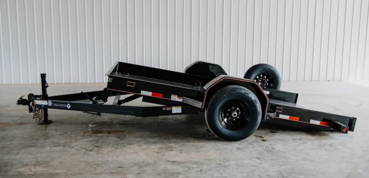 New 2026 Diamond T Trailer 79" x 14' Scissor Lift Tilt Trailer