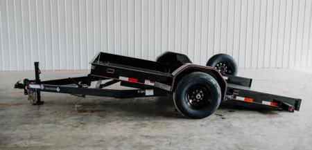 New 2026 Diamond T Trailer 79" x 14' Scissor Lift Tilt Trailer