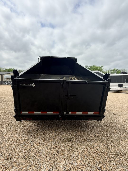 New 2026 Diamond T 83" x 14' Lo Profile Dump 140, 7Ks, GVWR 14000 Dump Trailer